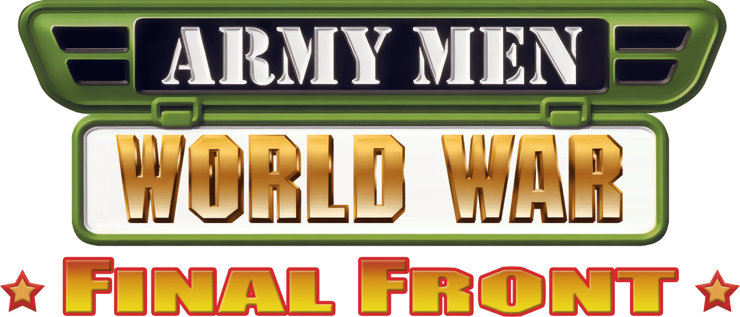 Army Men World War Final Front logo for Playstation